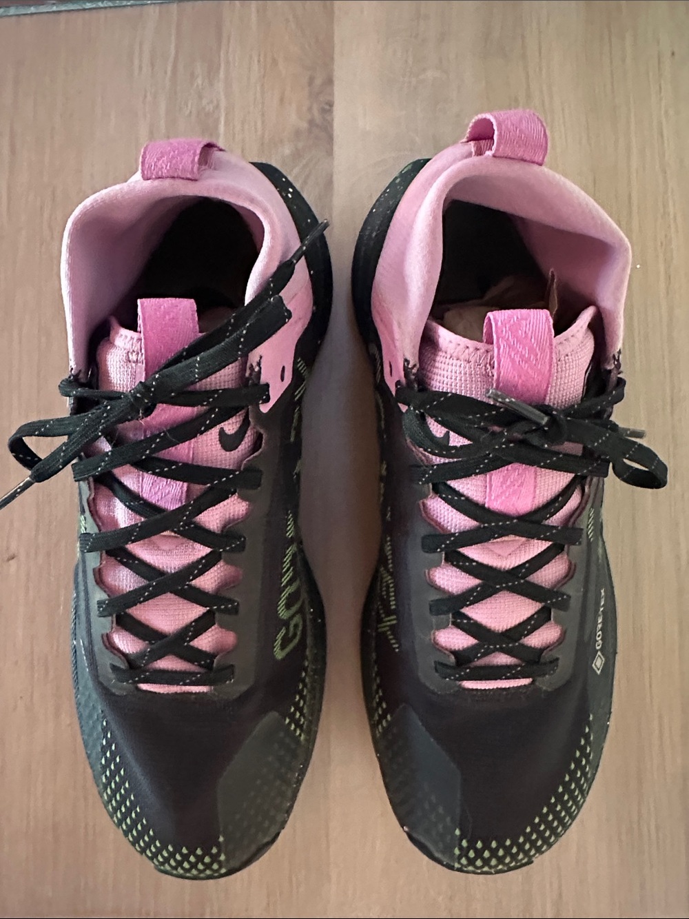 GORE-TEX Black and Pink Women's Trail Runners